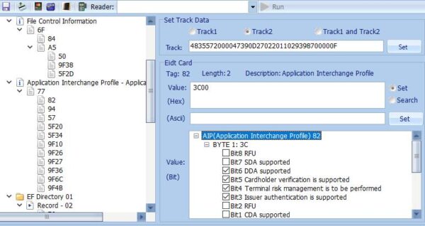 EMV Software Studio Writer 2.16 DDA/SDA/CDA