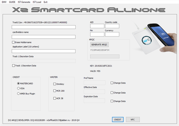 EMV Software Studio Writer 2.16 DDA/SDA/CDA - Image 3